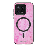 Xiaomi 13 marmori suojakuoret - Light Pink Marble