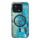 Xiaomi 13 marmori suojakuoret - Turquoise Marble