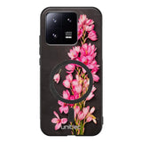 Xiaomi 13 Pro kukka suojakuoret - Pink Flowers