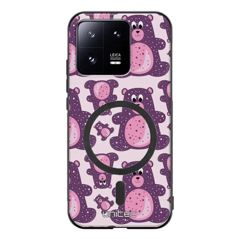 Xiaomi 13 Pro suojakuoret - Purple Teddy Bear