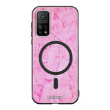 Xiaomi Mi 10T marmori suojakuoret - Light Pink Marble