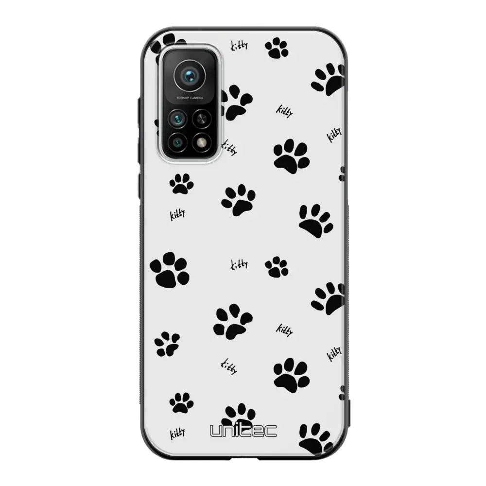 Xiaomi Mi 10T Pro kissa suojakuoret - Cat Paws - Ei