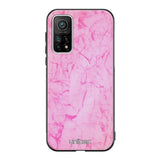 Xiaomi Mi 10T Pro marmori suojakuoret - Light Pink Marble - Ei