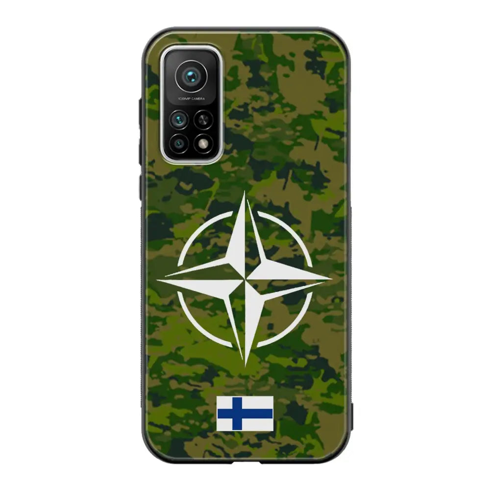 Xiaomi Mi 10T Pro nato suojakuoret - Camo Suomi - Ei