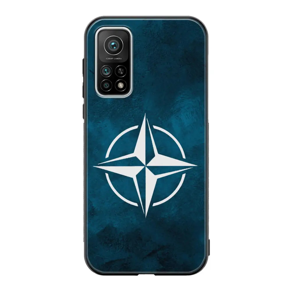 Xiaomi Mi 10T Pro nato suojakuoret - Sininen - Ei