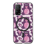 Xiaomi Mi 10T Pro suojakuoret - Purple Teddy Bear