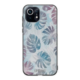Xiaomi Mi 11 kukka suojakuoret - Monstera Texture - Ei