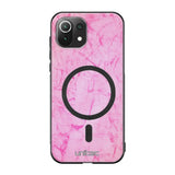 Xiaomi Mi 11 Lite marmori suojakuoret - Light Pink Marble