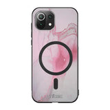 Xiaomi Mi 11 Lite marmori suojakuoret - Pink Pok Rie