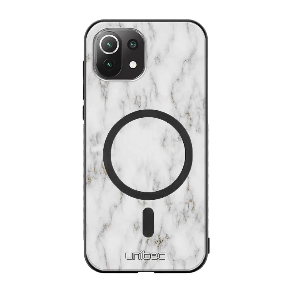 Xiaomi Mi 11 Lite marmori suojakuoret - White Marble