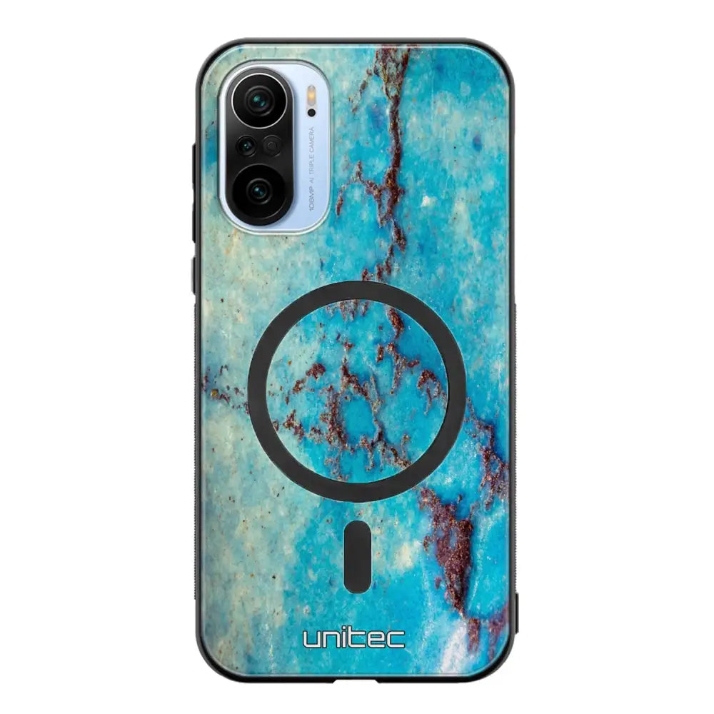 Xiaomi Mi 11i marmori suojakuoret - Turquoise Marble