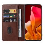 Xiaomi Mi 11i Unitec Lompakko Suojakotelo Ruskea