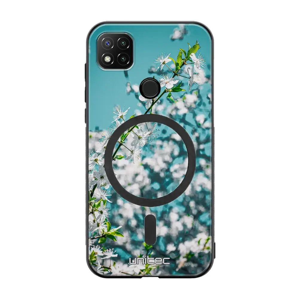 Xiaomi Redmi 9C NFC kukka suojakuoret - Flower Lightroom