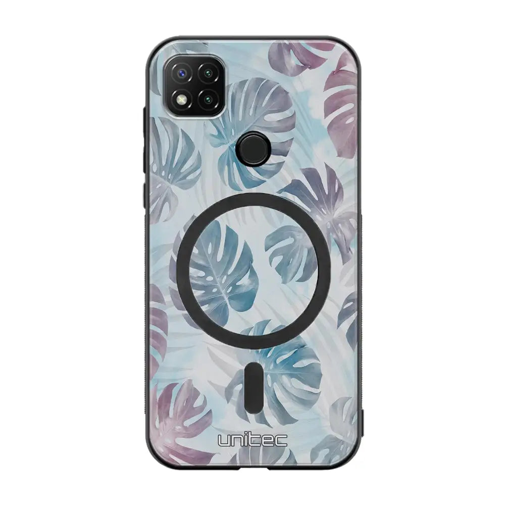 Xiaomi Redmi 9C NFC kukka suojakuoret - Monstera Texture