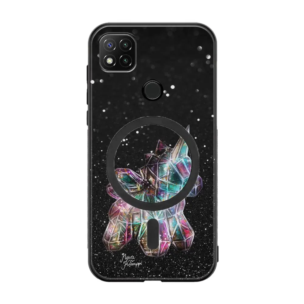 Xiaomi Redmi 9C unicorn suojakuoret - Valkoinen - Noora Kämppi