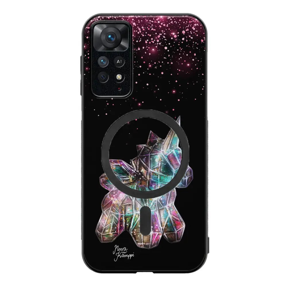 Xiaomi Redmi Note 11 Pro unicorn suojakuoret - Pinkki - Noora Kämppi