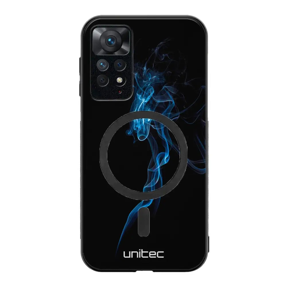 Xiaomi Redmi Note 11 suojakuoret - Blue Smoke On Black