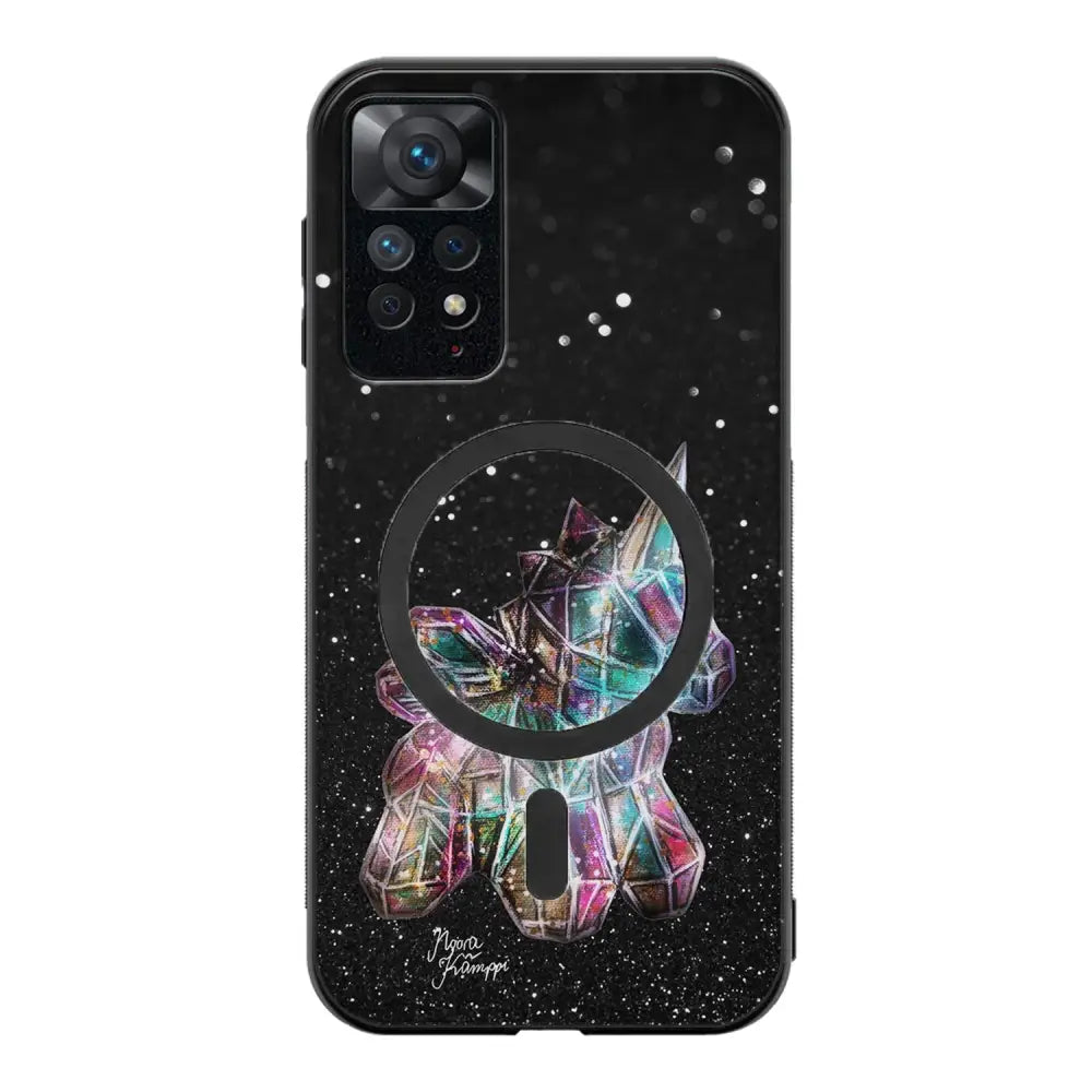 Xiaomi Redmi Note 11 unicorn suojakuoret - Valkoinen - Noora Kämppi