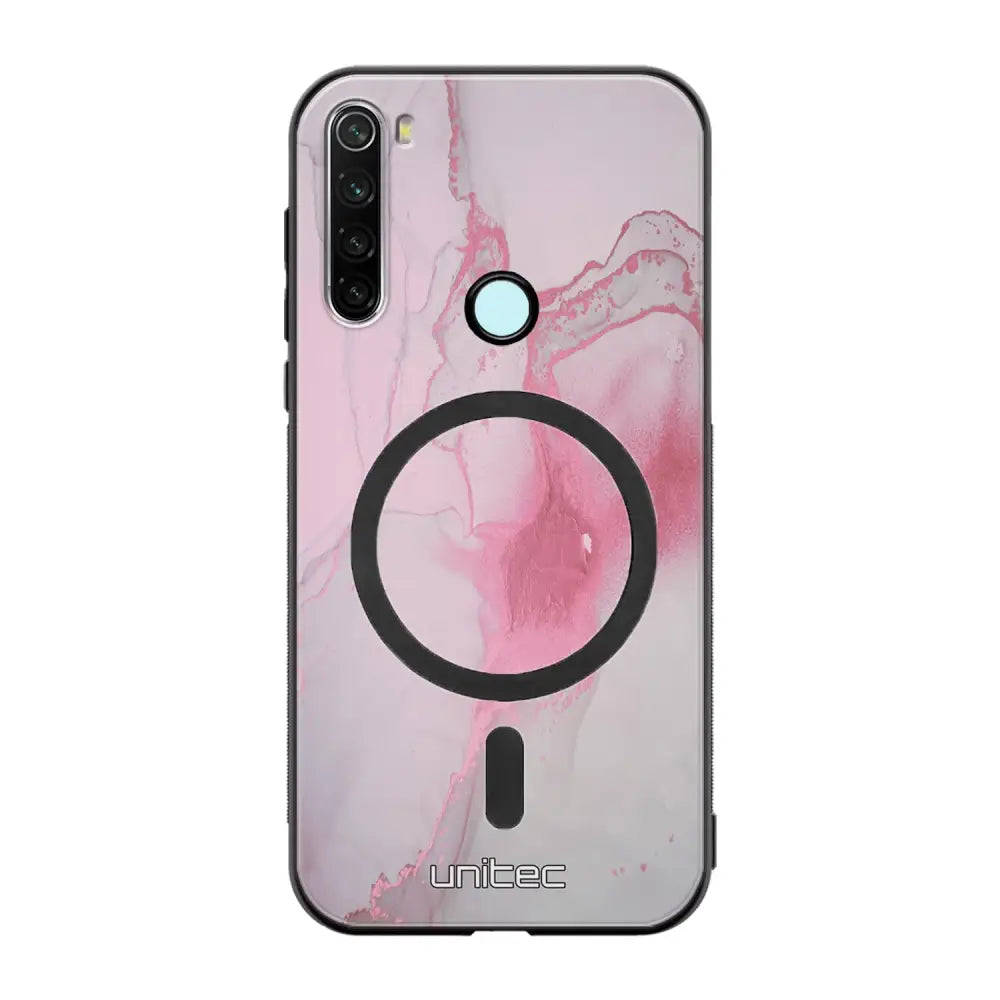Xiaomi Redmi Note 8T marmori suojakuoret - Pink Pok Rie