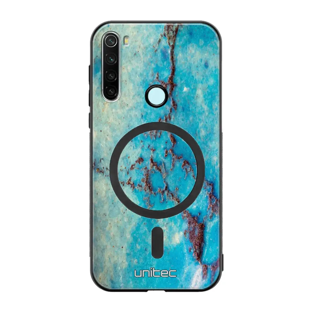 Xiaomi Redmi Note 8T marmori suojakuoret - Turquoise Marble