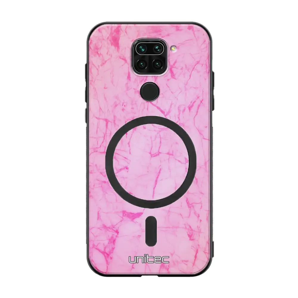Xiaomi Redmi Note 9 marmori suojakuoret - Light Pink Marble