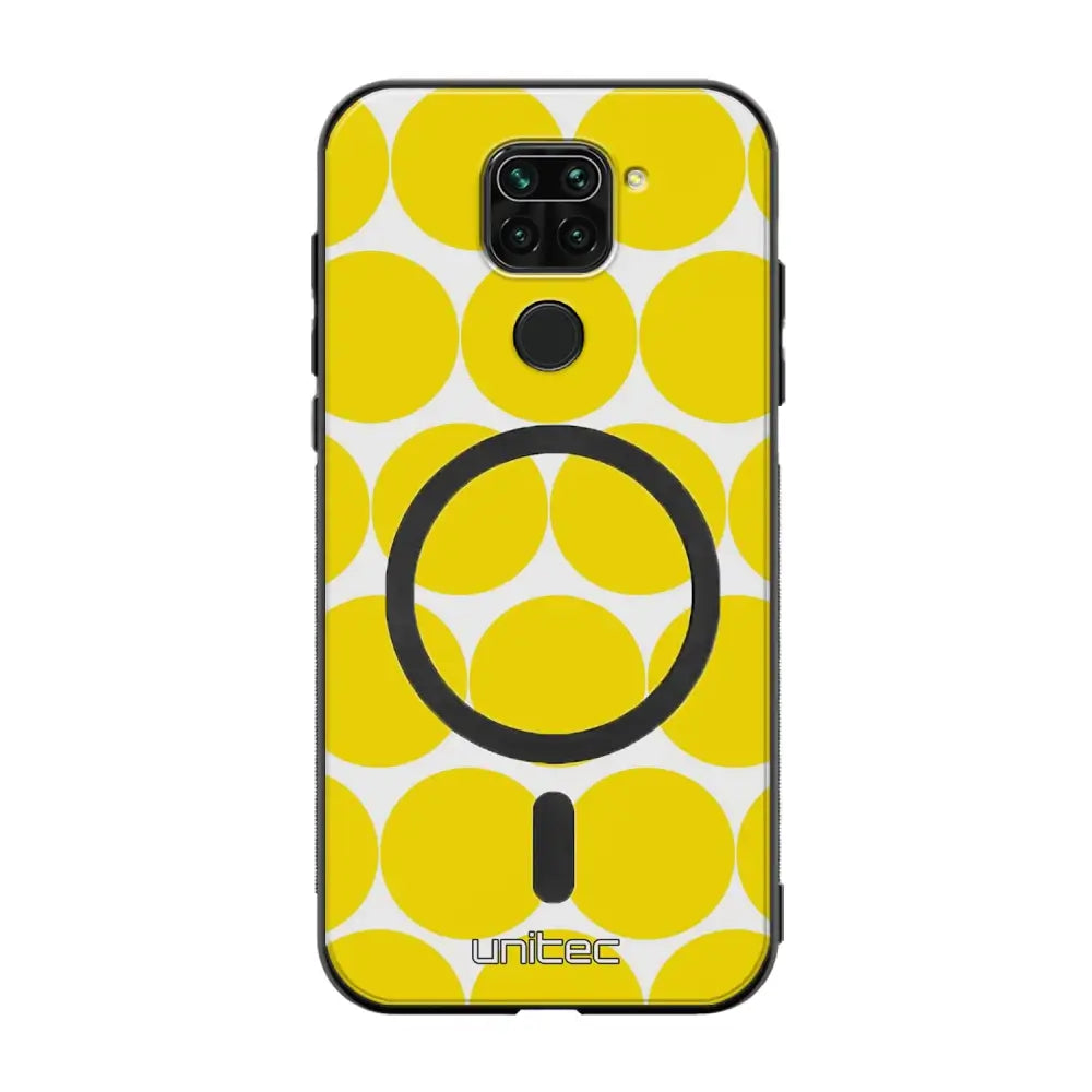 Xiaomi Redmi Note 9 pallo suojakuoret - Keltainen Pallo