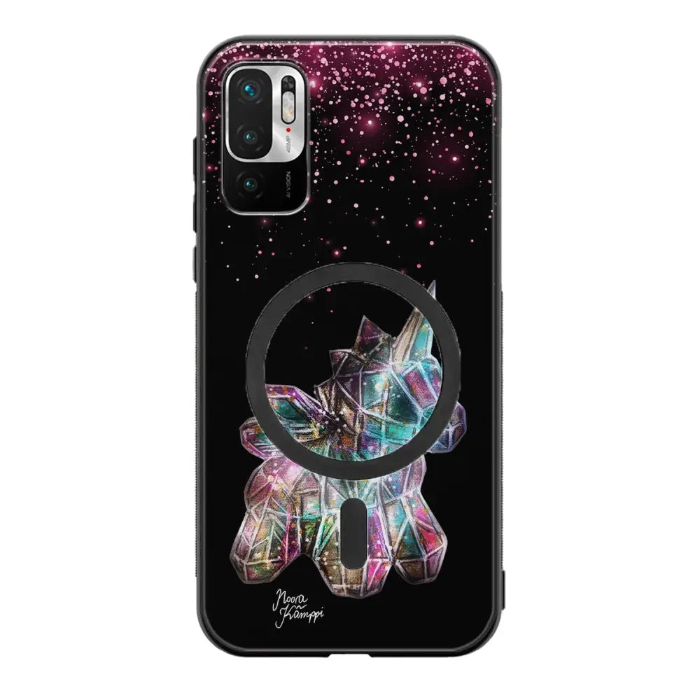 Xiaomi Redmi Note 9 Pro unicorn suojakuoret - Pinkki - Noora Kämppi