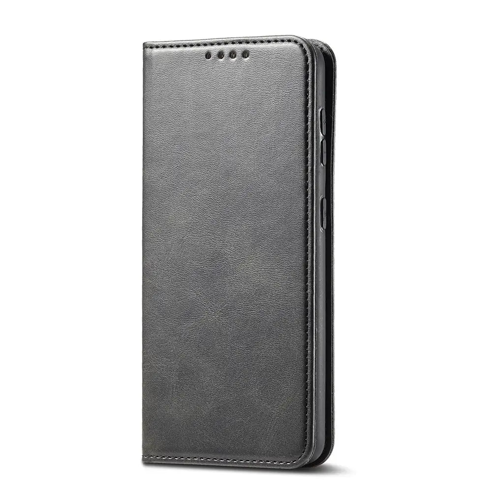 Xiaomi Redmi Note 9 Pro Unitec Lompakko Suojakotelo Musta