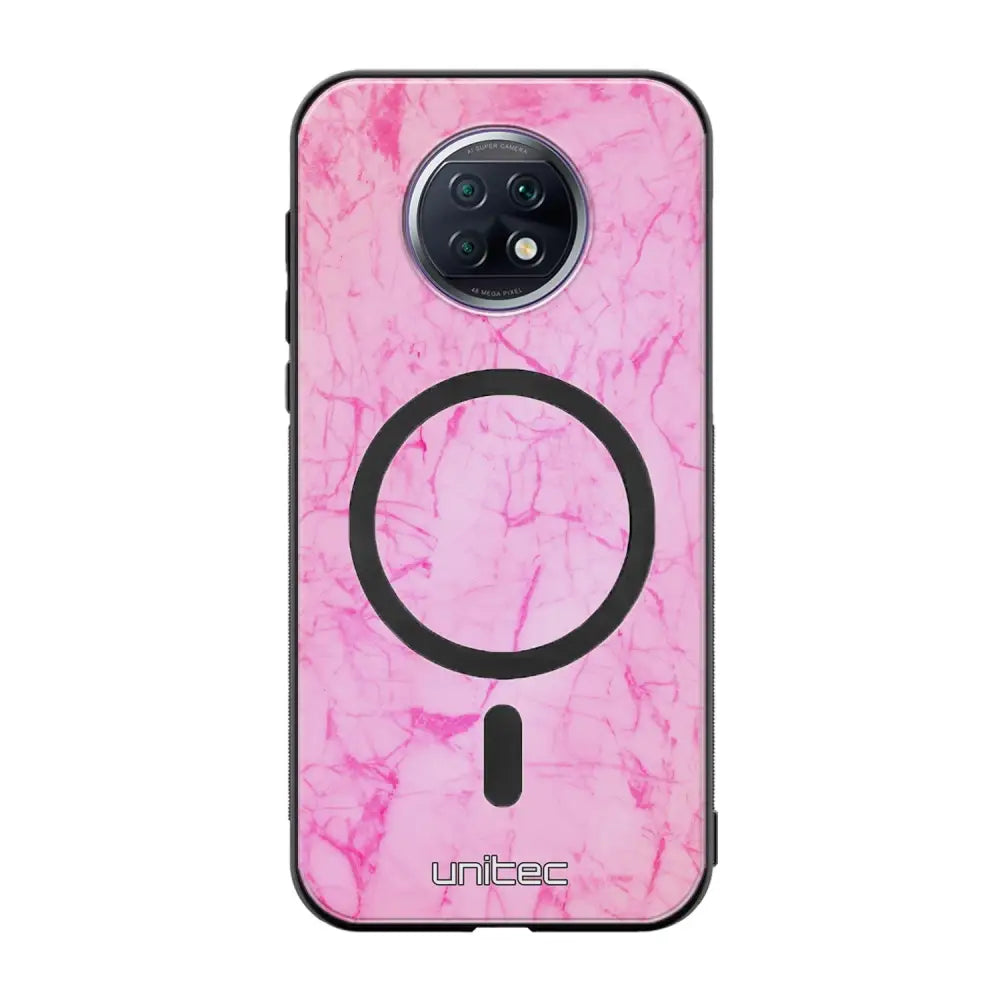 Xiaomi Redmi Note 9T marmori suojakuoret - Light Pink Marble