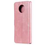 Xiaomi Redmi Note 9T Unitec Lompakko Suojakotelo Ruusukulta