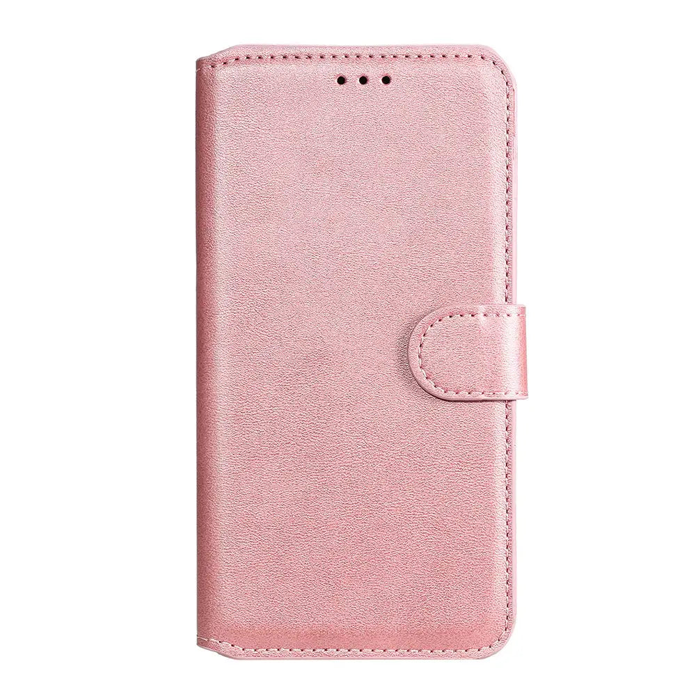 Xiaomi Redmi Note 9T Unitec Lompakko Suojakotelo Ruusukulta